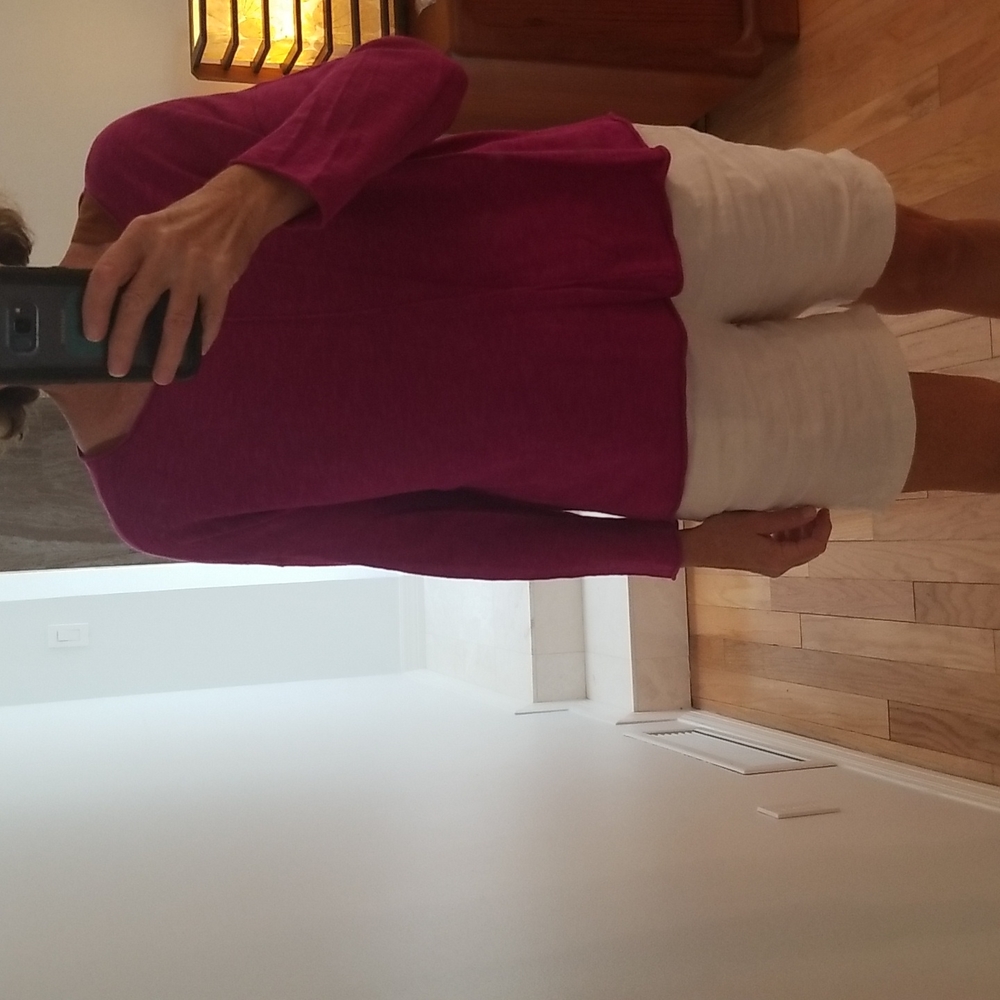 Eileen Fisher organic linen/cotton sweater